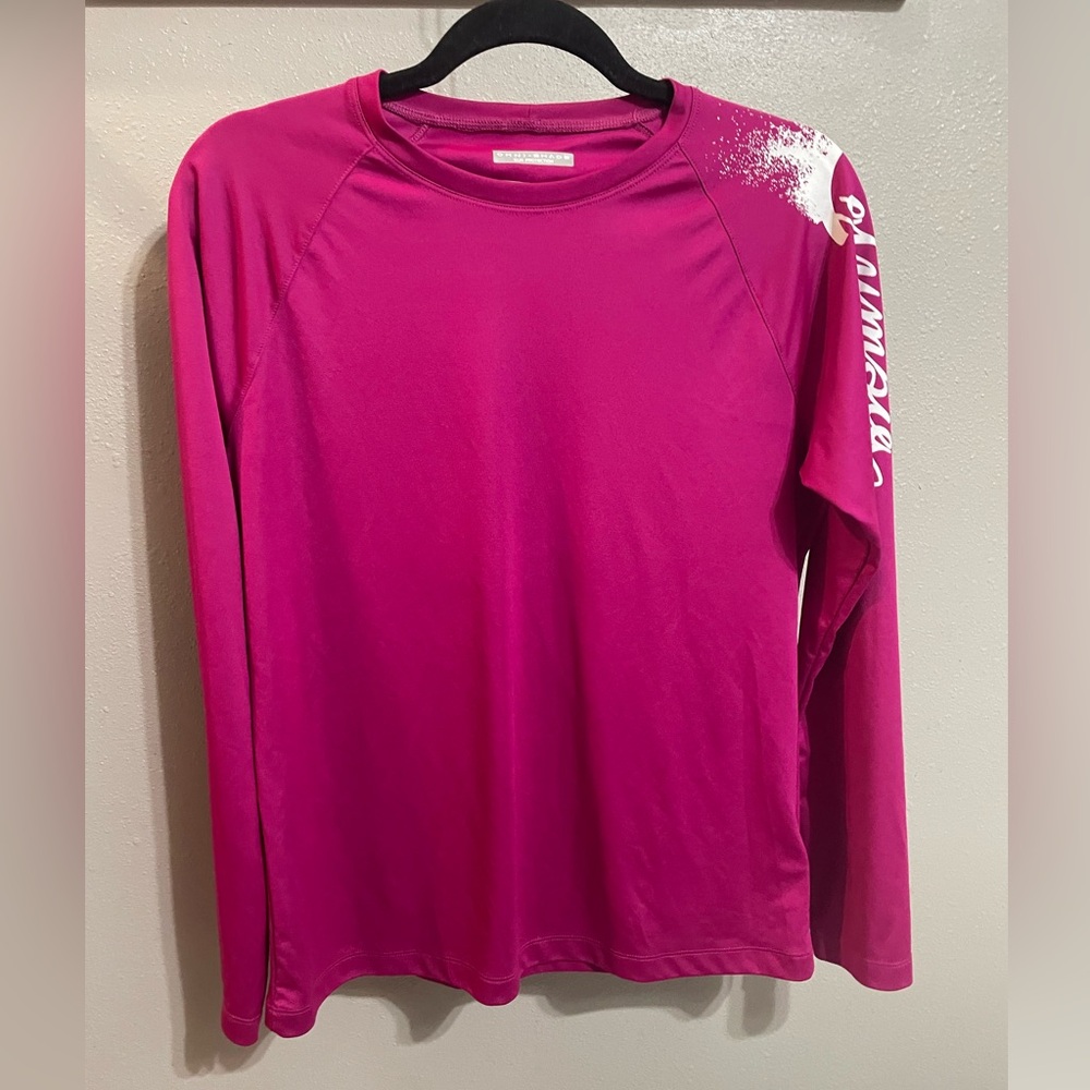 Women’s Columbia PFG Omni-Shield Sun Guard Pink Long-Sleeve Size L